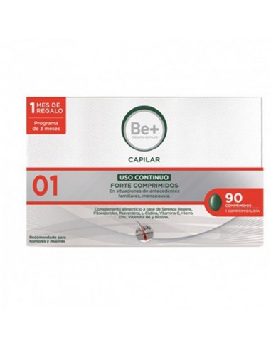 BE+ CAPILAR USO CONTINUO FORTE 90 COMPRIMIDOS