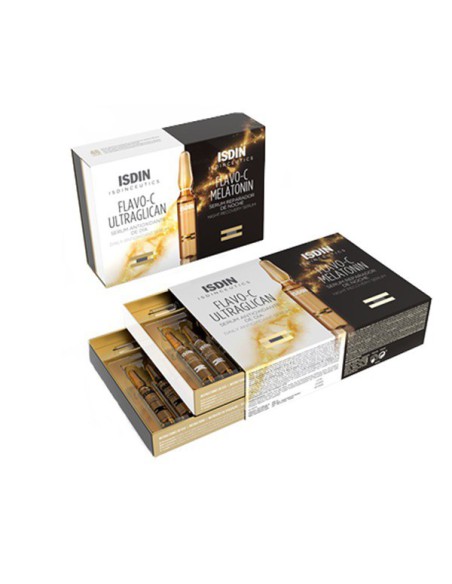 ISDINCEUTICS FLAVO-C ULTRAGLICAN + ISDINCEUTICS PACK 10 U X 2 ML + 10