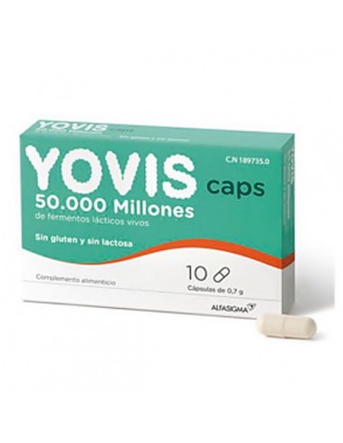 YOVIS CAPS 10 CAPSULAS