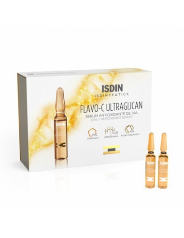 ISDINCEUTICS FLAVO-C ULTRAGLICAN 2 ML 30 AMPOLLAS