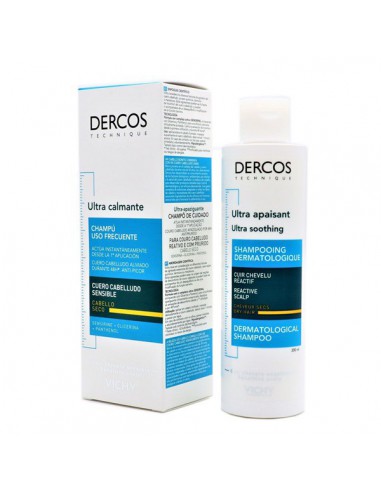 DERCOS TECHNIQUE CHAMPU ULTRA CALMANTE CABELLO SECO 200 ML