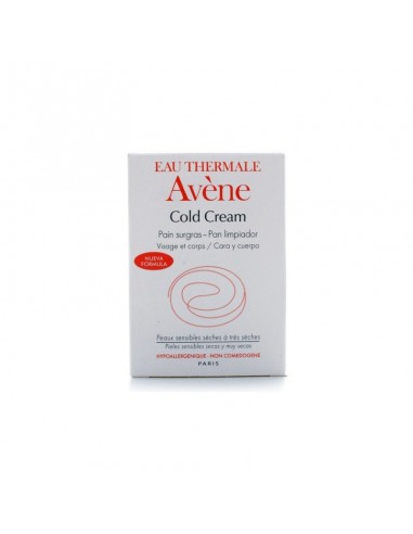 AVENE COLD CREAM PAN LIMPIADOR SOBREGRASO 1 ENVASE 100 G