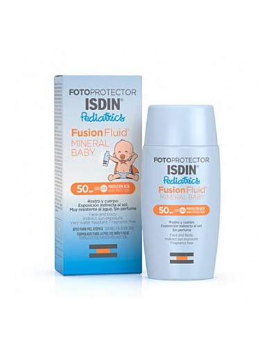 ISDIN FOTOPROTECTOR PEDIATRICS FUSION FLUID MINERAL BABY SPF 50 1 FRASCO 50 ml