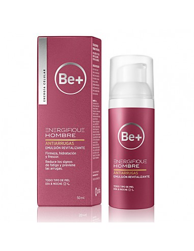 BE+ ENERGIFIQUE HOMBRE ANTIARRUGAS EMULSION REVITALIZANTE 50 ML