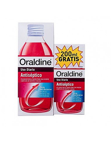 ORALDINE ANTISEPTICO PACK 400 ML +200 ML