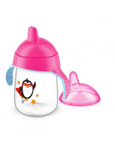 VASO BOQUILLA PHILIPS AVENT 340 ML ROSA