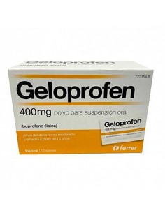 GELOPROFEN 400 MG 12 SOBRES...