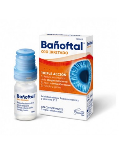 BAÑOFTAL OJO IRRITADO 1 ENVASE 10 ML