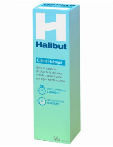 HALIBUT CALMA HIDROGEL 1 ENVASE 50 ML