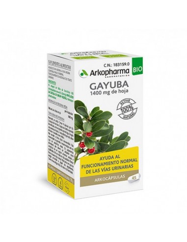 ARKOCAPSULAS GAYUBA BIO 45 CAPSULAS