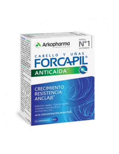 FORCAPIL ANTICAIDA CABELLO 30 CAPSULAS