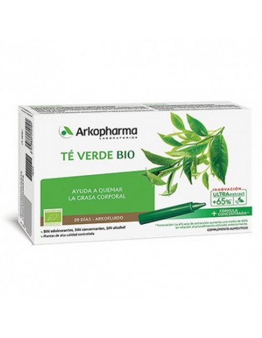 TE VERDE AMPOLLAS 20 VIALES