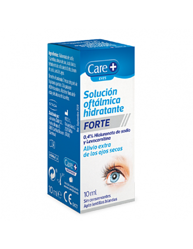 CARE+ SOLUCION OFTALMICA HIDRATANTE FORTE 1 ENVASE 10 ml