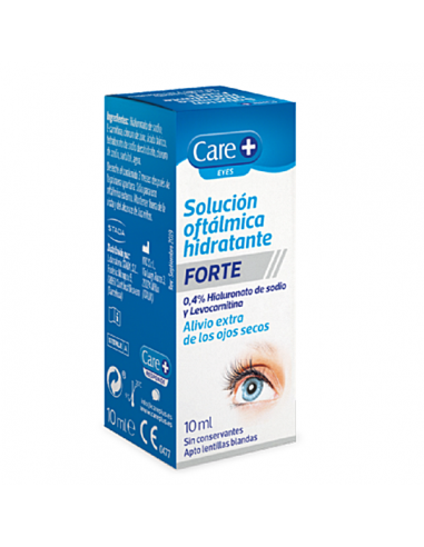 CARE+ SOLUCION OFTALMICA HIDRATANTE FORTE 1 ENVASE 10 ML