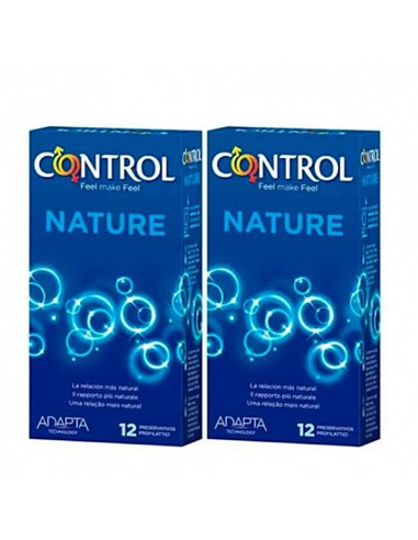 CONTROL NATURE PRESERVATIVOS 24 PRESERVATIVOS PACK MEGAPRECIO