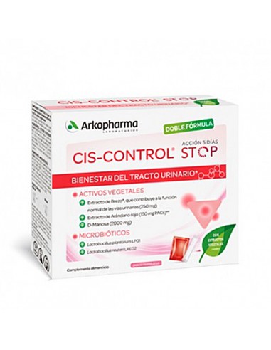 CIS CONTROL STOP 10 SOBRES 4 G + 5 STICKS 1,5 G