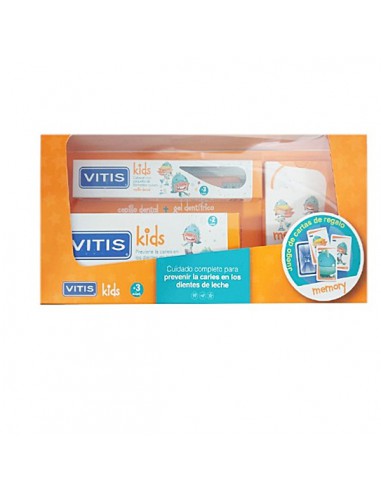 VITIS KIDS GEL DENTIFRICO + CEPILLO + GADGET 1 ENVASE 50 ML