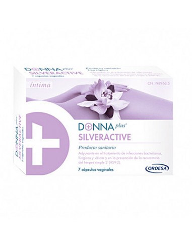 DONNA PLUS SILVERACTIVE 7 CAPSULAS VAGINALES