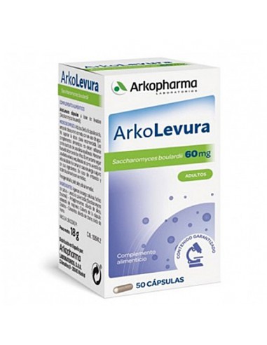 ARKOLEVURA SACCHAROMYCES BOULARDII 50 CAPSULAS