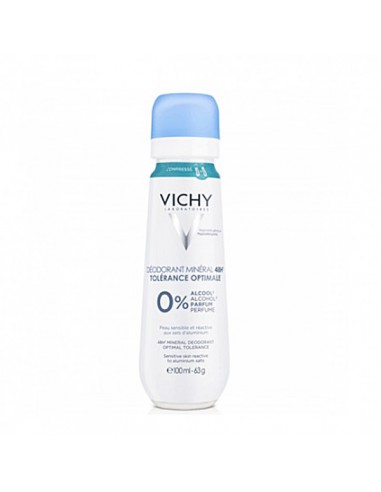 VICHY DESODORANTE MINERAL 48 H TOLERANCIA OPTIMA 1 ENVASE 100 ml AEROSOL