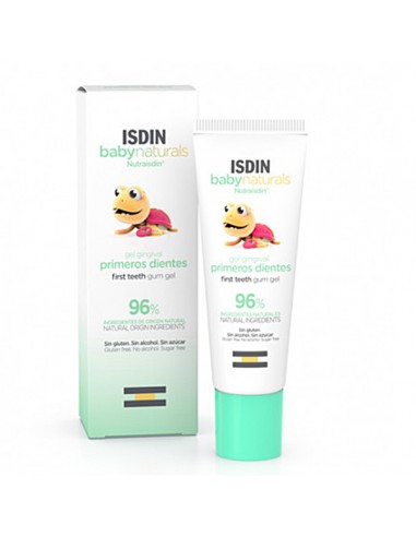 ISDIN BABY NATURALS NUTRAISDIN GEL GINGIVAL PRIMEROS DIENTES 1 TUBO 30 ML