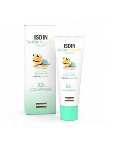 ISDIN BABY NATURALS NUTRAISDIN CREMA FACIAL HIDRATANTE DIARIA 1 ENVASE 50 ML