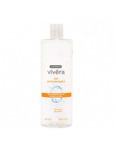 ACOFARMA VIVERA GEL DERMATOLOGICO CERO 1 ENVASE 750 ml FLOR DE AZAHAR