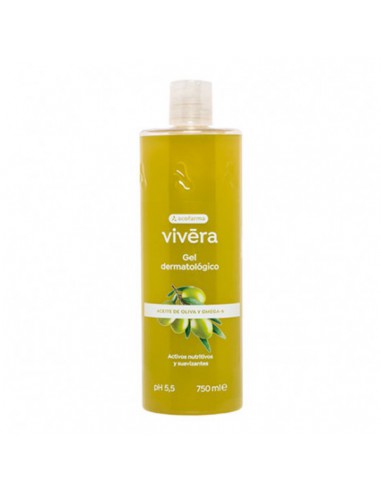 ACOFARMA VIVERA GEL ACEITE OLIVA/OMEGA 1 ENVASE 750 ml