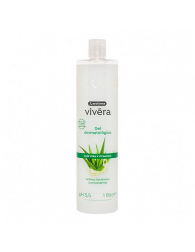 ACOFARMA VIVERA GEL ALOE VERA Y VITAMINA E 1 BOTELLA 1 L