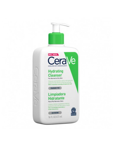 CERAVE LIMPIADORA HIDRATANTE 1 ENVASE 473 ml