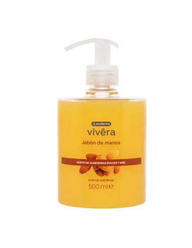 ACOFARMA VIVERA JABON DE MANOS ALMENDRAS DULCES Y MIEL 1 ENVASE 500 ML