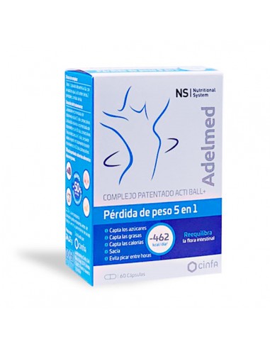 NS ADELMED 60 CAPSULAS