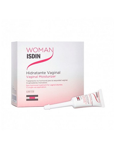 WOMAN ISDIN HIDRATANTE VAGINAL LUBRICANTE HIDROSOLUBLE 6 ML 12 MONODOSIS