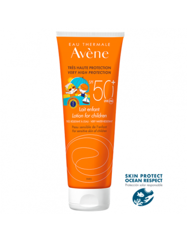 AVENE LECHE NIÑOS SPF50+ MUY ALTA PROTECCION 1 ENVASE 250 ml