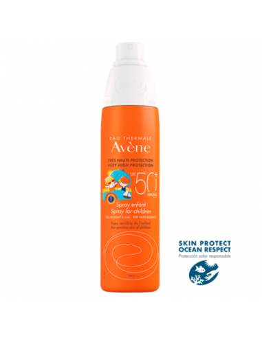 AVENE SPRAY NIÑOS SPF50+ MUY ALTA PROTECCION 1 ENVASE 200 ml