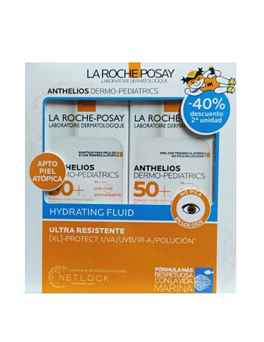 DUPLO 40 % ANTHELIOS HYDRATING FLUID SPF 50 +