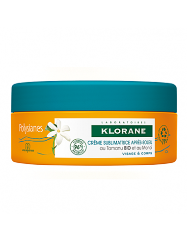 KLORANE POLYSIANES CREMA SUBLIMADORA AFTER SUN ROSTRO Y CUERPO 1 ENVASE 200 ML