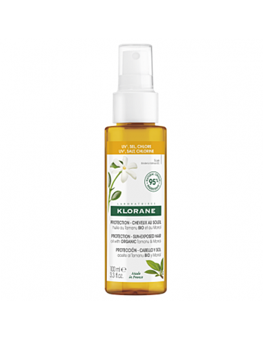 KLORANE ACEITE AL TAMANU BIO Y MONOÏ 1 ENVASE 100 ML