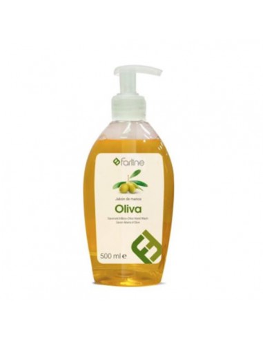 FARLINE JABON DE MANOS ACEITE DE OLIVA 1 ENVASE 500 ML