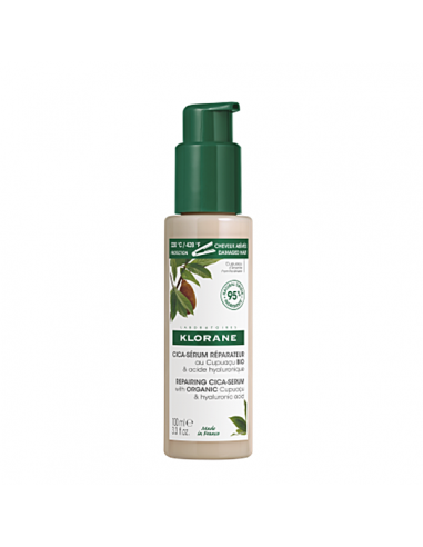 KLORANE CICA-SERUM REPARADOR AL CUPUAÇU BIO & ACIDO HIALURONICO 1 ENVASE 100 ML