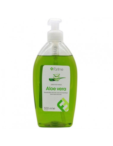 FARLINE JABON DE MANOS ALOE VERA 1 ENVASE 500 ML