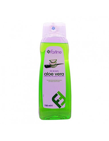 FARLINE GEL DE BAÑO ALOE VERA 1 ENVASE 750 ML