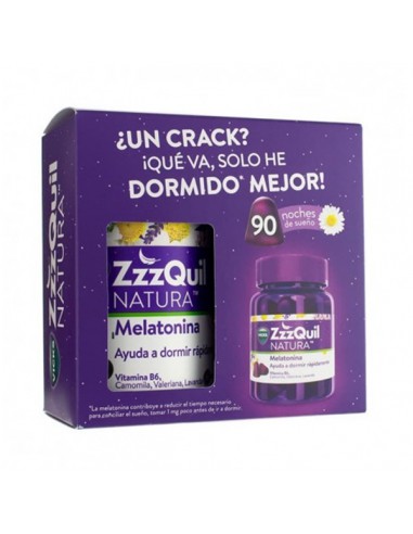 ZZZQUIL NATURA 90 GUMMIES SABOR FRUTOS DEL BOSQUE EDICION ESPECIAL