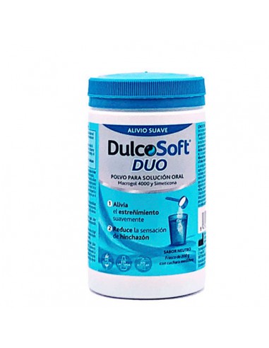 DULCOSOFT DUO POLVO PARA SOLUCION ORAL 1 FRASCO 200 g SABOR NEUTRO