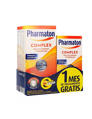 PHARMATON COMPLEX 100 COMPRIMIDOS + 30 COMPRIMIDOS PACK PROMOCION