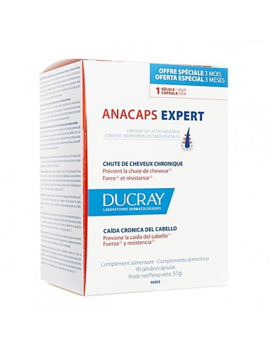 ANACAPS EXPERT DUCRAY 90 CAPSULAS
