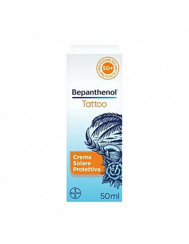 BEPANTHOL TATTOO CREMA SOLAR PROTECTORA SPF 50+ 1 TUBO 50 ml