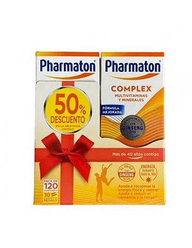 PHARMATON COMPLEX 2 ENVASES 60 COMPRIMIDOS PACK PROMOCIONAL