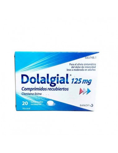 DOLALGIAL CLONIXINO LISINA 125 mg 20 COMPRIMIDOS RECUBIERTOS