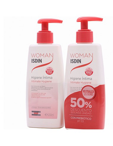 WOMAN ISDIN HIGIENE INTIMA 2ªUNIDAD 50%